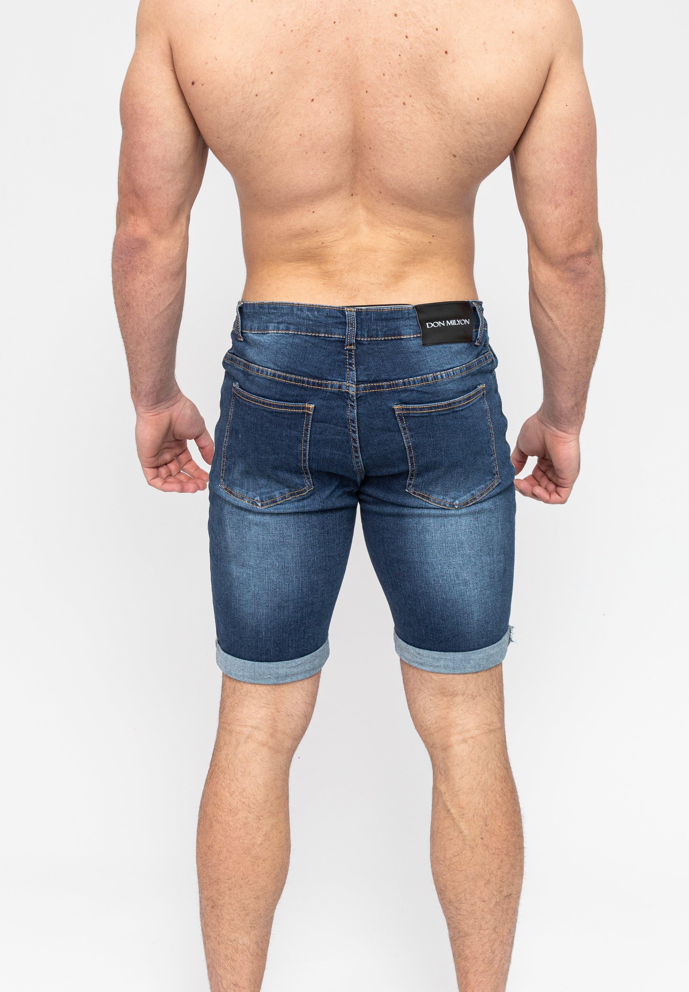 Spray on skinny store shorts