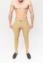 Dress Suit Pants Beige - Ultra Slim Stretch Fit - Don Milyon
